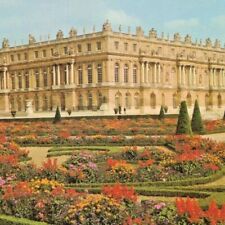 1970s The Castle The Flower Beds South Versailles Yvelines Postcard France picture
