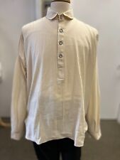 19th Century Off-White Muslin Shirt - 19th cent Re-enacting - NEW, SZ. X-Large picture
