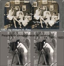 44 Stereoviews People whit Stereoscope Viewer or Camera  Lot 1 and 2 picture
