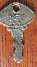 Vintage Antique Brass Key #66, Ford Model T or A, Scripted ,USA ,Car Auto Truck  picture