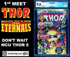 THOR ANNUAL 7 CGC 9.6 WHITE PAGES ETERNALS SAGA 1 💎 NICE AS ANY OF 9 CGC 9.8 picture