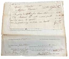 Unusual 1803 Document Letter Northwood New Hampshire Rockingham County NH picture