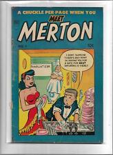 MERTON #1 1953 VERY GOOD- 3.5 3924 picture