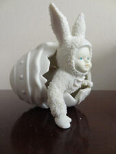Dept 56 Snowbunnies SURPRISE IT'S ME 1994 Snowbabies Easter Egg Bunny Baby picture