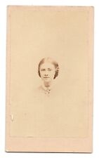 ANTIQUE CDV CIRCA 1860s J.W. BLACK GORGEOUS YOUNG LADY CIVIL WAR ERA BOSTON MASS picture