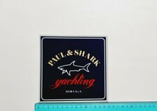 Adhesive Paul & Shark Yachting Sticker Autocollant Vintage 80s Mens Original picture