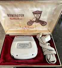 VTG Remington Rollectric 12V 110V Auto Home Electric Shaver Antique Original Box picture