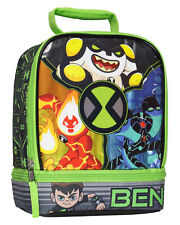 Ben 10 Omnitrix Alien Force Insulated Dual Compartment Lunch Bag Tote picture
