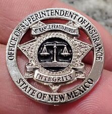 Office of Superintendent of Insurance New Mexico Insurance Fraud Bureau Pin picture