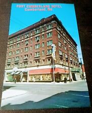 Postcard Fort Cumberland Hotel Maryland Chamber Commerce c1960 picture