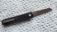 CRKT 7083 Richard Rogers CEO Micro 12C27 Sheepsfoot BLACK alox  FROM US picture