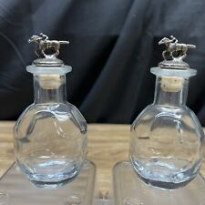 Blanton's Bourbon Miniature Glass Bottles With Stoppers Set Of 2 picture