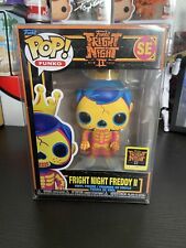 Funko Pop Fright Night Freddy 2 NYCC 2022 Black Light Fright Night 2 1700 PCS picture