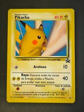 Pokemon TCG - Pikachu 26 Black Star Promo - No holo - Good Condition - Spanish picture