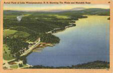 1952 Aerial View Of Lake Winnipesaukee,NH Tichnor Carroll County New Hampshire picture
