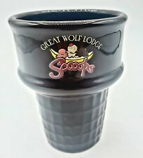 Great Wolf Lodge Scooops Ice Cream Parlor Dish Cup Mug Memorablia  picture
