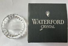 VTG 1992 Waterford Crystal White House Paperweight in Original Box + Sticker picture