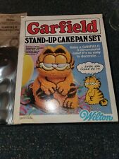 Vintage 1978 Wilton 3D Garfield Stand-Up Can Pan Set picture