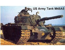 US Army M48A5 Tank  Refrigerator / Tool Box Magnet picture