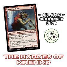 Krenko, Mob Boss - Goblin Tribal Deck | Custom Commander Deck | MTG EDH picture
