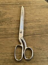 Vintage 1960s Singer No.608 Stainless Steel Chrome Sewing Scissors 8