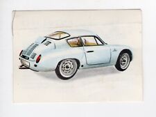 Chocolate Card 1962. Motor Car #58. Porsche Abarth picture