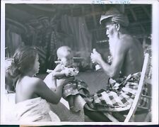 1941 Balinese Baby High Priest Tiny Bell Gives Name Ni Randi Travel 7X9 Photo picture
