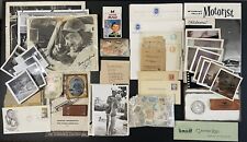 Mixed Antique/Vintage Ephemera Lot. Stamps, Photos, Union Case picture