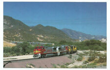 Atchison Topeka & Santa Fe Railway RR Postcard CA Cajon Pass California picture