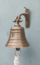 Antique brass Bell Nautical Brass Ship Bell Maritime Marine Boat Wall Bell picture