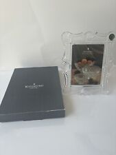 NIB Waterford crystal 3.5 X 5 Picture Frame :   Rare Pattern. picture