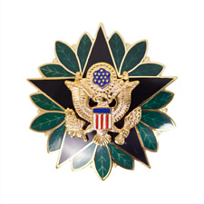 Mini Genuine U.S. ARMY IDENTIFICATION DRESS BADGE: GENERAL STAFF Badge Pin picture