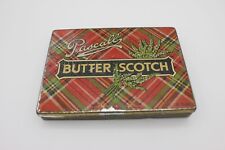 VINTAGE c.1950's PASCALL BUTTER SCOTCH CONFECTIONARY ADVERTISING TIN VGC  picture