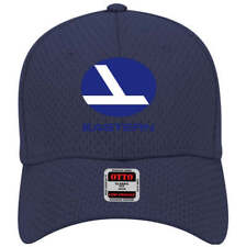 Eastern Airlines 1980's Logo Adjustable Blue Mesh Otto Golf Baseball Cap Hat New picture