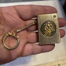Vintage Billy Graham’s Hour of Decision Mini Bible 1950’s Keychain picture