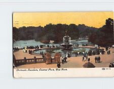 Postcard Bethesda Fountain Central Park New York USA picture