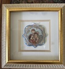 Edna Hibel Ornament WONDER OF FAMILY Framed picture