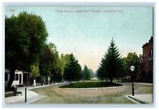 c1910's Park Place Chestnut Street Lebanon Pennsylvania PA Antique Postcard picture