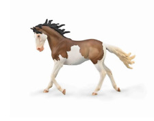 Breyer Horses CollectA Corral Pal Bay Splash Overo Mustang Mare #88986 picture