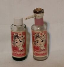 Vintage Empty Bottle Of Miss Tinkerbell Hand Lotion & Bubble Bath Lot of 2 picture