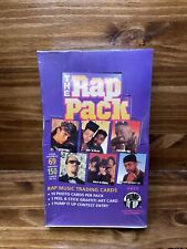 1991 The Rap Pack Series 1 Factory Sealed Box.Rap Music Trading Cards N.W.A. NOS picture
