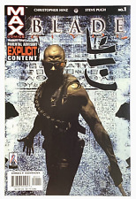 BLADE #1 2002 Marvel Max Comics EXPLICIT CONTENT Hinz Pugh 1st Print UNREAD NM picture