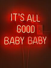 It's All Good Baby Baby Neon Sign Light Lamp Acrylic 19