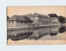 Postcard Collège de Jeunes Filles, Groupe Scolaire des Jacobins, Troyes, France picture