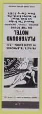 Matchbook Cover - Playground Motel Fort Walton Beach FL girlie picture