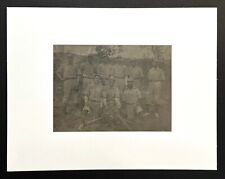 1900s African American Baseball Team Pre Negro League Mounted Photo picture