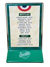 Vintage 90’s The Sandlot Brewery At Coors Field Table Menu Stand 1995 picture