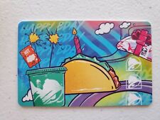 2021 TACO BELL Gift Card HAPPY BIRTHDAY Gift No Value ($0)  picture
