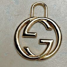 Gucci GG Metal Button Zipper Pull  Gold 30mm Large 1pc picture