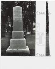 1968 Press Photo Grace Bedell Billings memorial in Delphos, Kansas - lra61133 picture